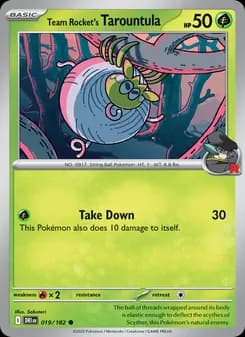 Team Rocket's Tarountula — Destined Rivals — Common