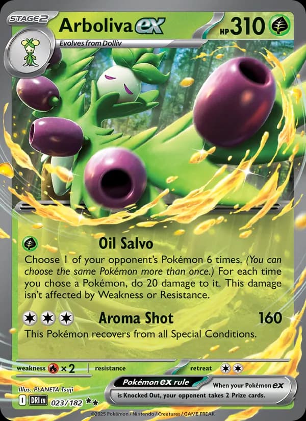 Arboliva ex — Destined Rivals, Double rare