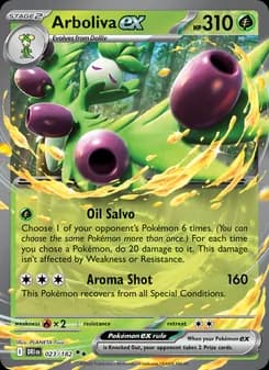 Arboliva ex — Destined Rivals — Double rare
