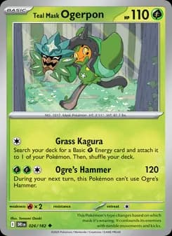 Teal Mask Ogerpon — Destined Rivals — Uncommon