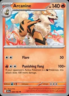 Arcanine — Destined Rivals — Uncommon