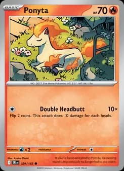 Ponyta — Destined Rivals — Common