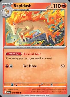Rapidash — Destined Rivals — Uncommon