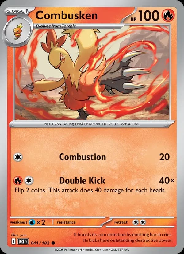 Combusken — Destined Rivals, Common