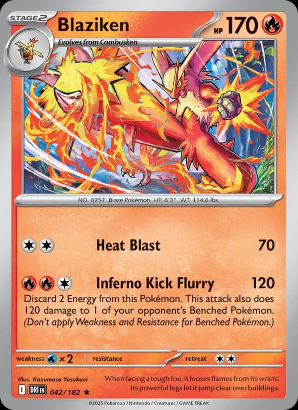 Blaziken — Destined Rivals, Rare