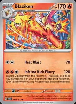 Blaziken — Destined Rivals — Rare