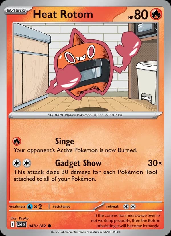 Heat Rotom — Destined Rivals, Common