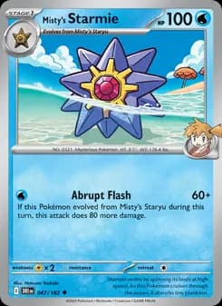 Misty's Starmie — Destined Rivals — Uncommon