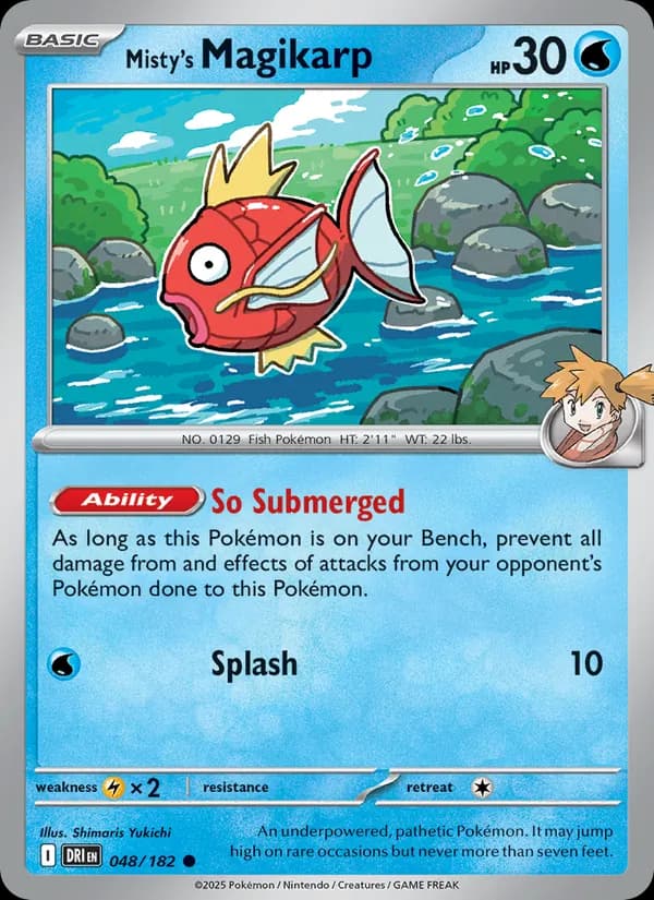 Misty's Magikarp — Destined Rivals, Common