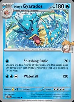 Misty's Gyarados — Destined Rivals — Rare