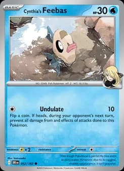Cynthia's Feebas — Destined Rivals — Common