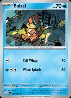 Buizel — Destined Rivals — Common