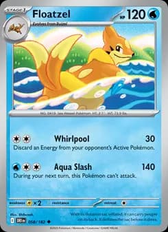 Floatzel — Destined Rivals — Uncommon