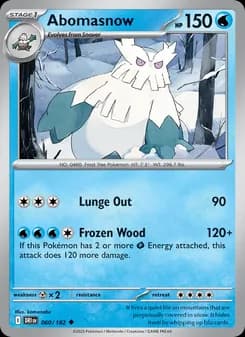Abomasnow — Destined Rivals — Uncommon