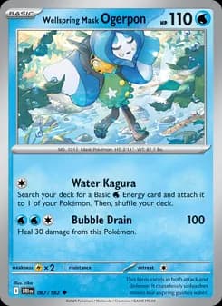Wellspring Mask Ogerpon — Destined Rivals — Uncommon