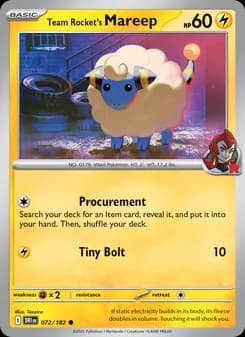 Team Rocket's Mareep — Destined Rivals — Common