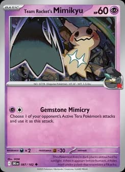 Team Rocket's Mimikyu — Destined Rivals — Uncommon