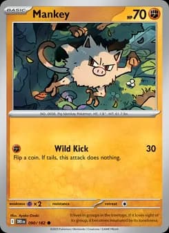 Mankey — Destined Rivals — Common
