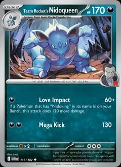 Team Rocket's Nidoqueen — Destined Rivals — Uncommon