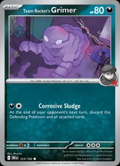 Team Rocket's Grimer — Destined Rivals — Common
