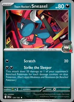 Team Rocket's Sneasel — Destined Rivals — Rare