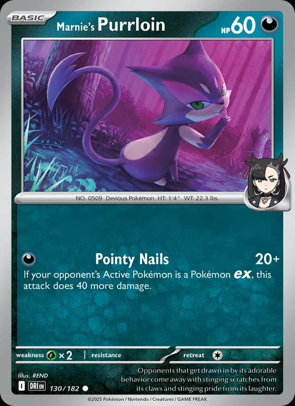 Marnie's Purrloin — Destined Rivals, Common