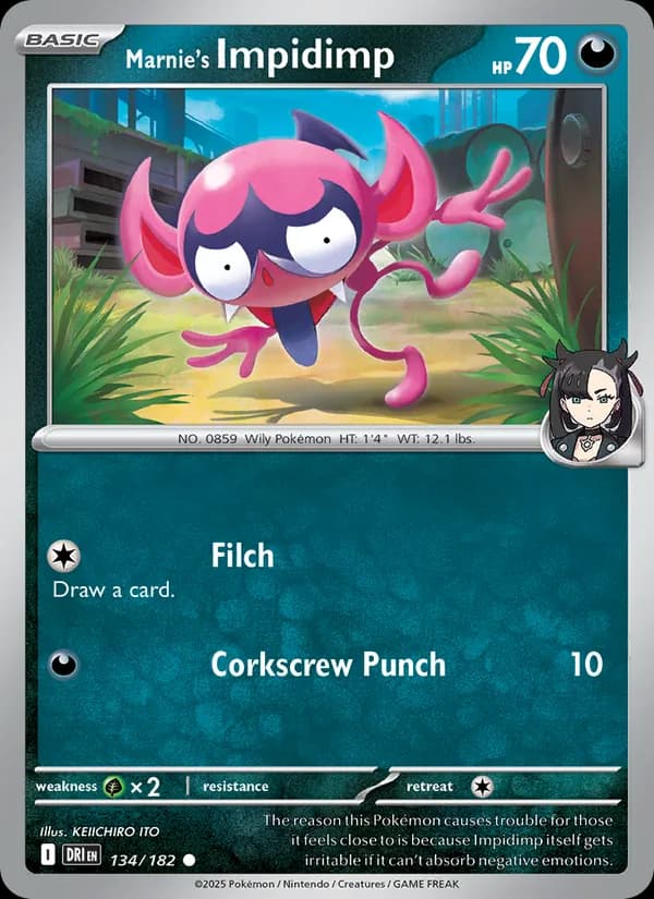 Marnie's Impidimp — Destined Rivals, Common