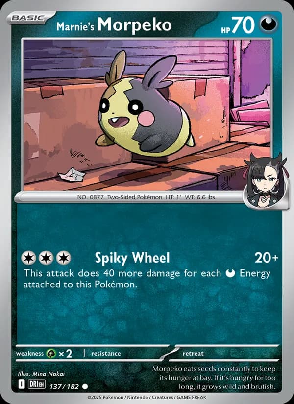Marnie's Morpeko — Destined Rivals, Common