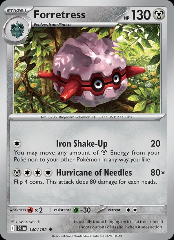 Forretress — Destined Rivals, Uncommon