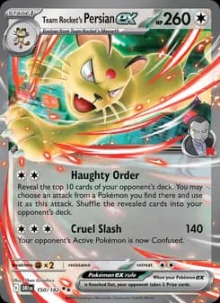 Team Rocket's Persian ex — Destined Rivals — Double rare