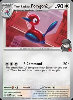 Team Rocket's Porygon2 — Destined Rivals — Common