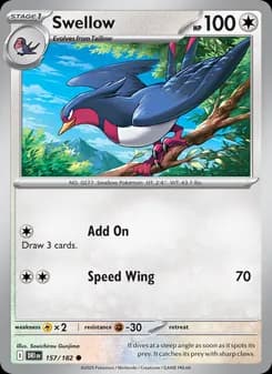 Swellow — Destined Rivals — Common