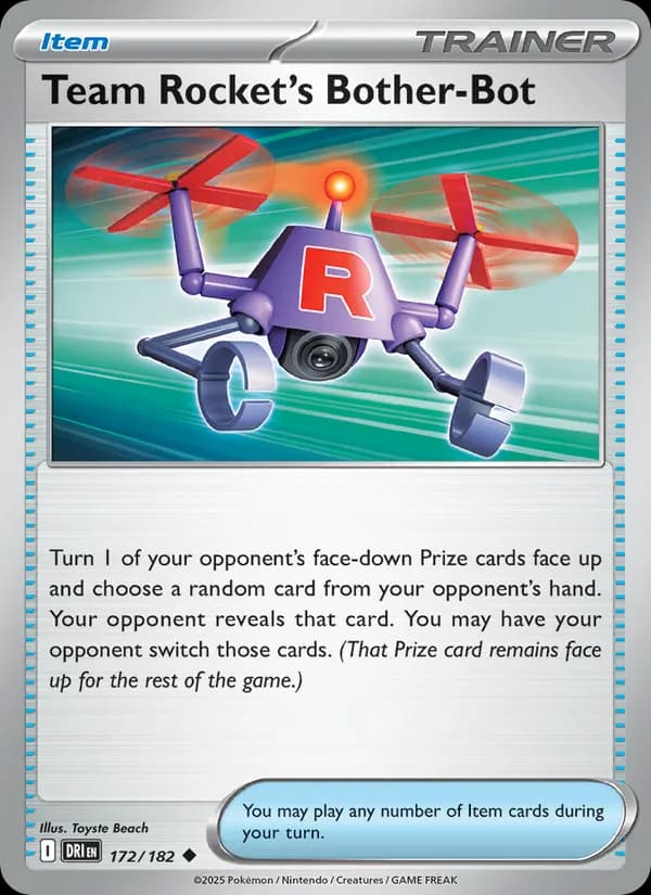 Team Rocket's Bother-Bot — Destined Rivals, Uncommon