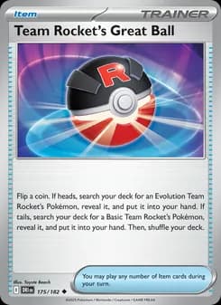 Team Rocket's Great Ball — Destined Rivals — Uncommon