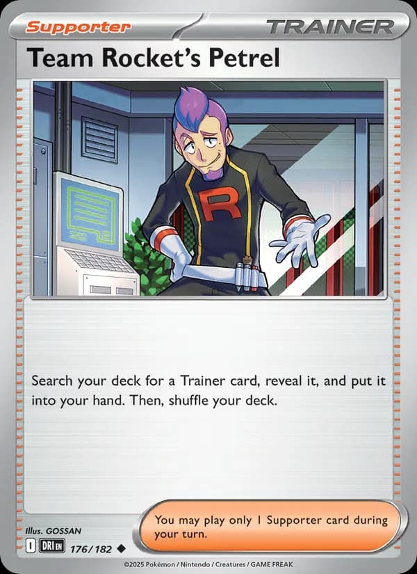 Team Rocket's Petrel — Destined Rivals, Uncommon