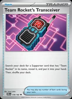 Team Rocket's Transceiver — Destined Rivals — Uncommon