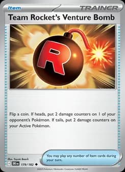 Team Rocket's Venture Bomb — Destined Rivals — Uncommon
