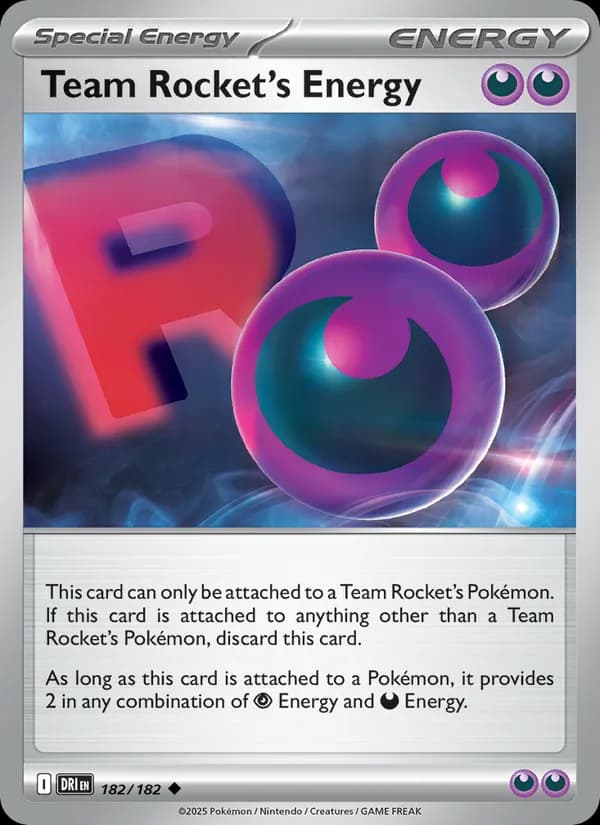 Team Rocket's Energy — Destined Rivals, Uncommon