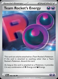 Team Rocket's Energy — Destined Rivals — Uncommon