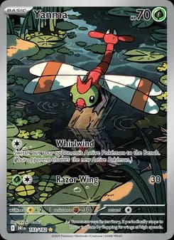 Yanma — Destined Rivals — Illustration rare