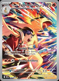 Ethan's Typhlosion — Destined Rivals — Illustration rare