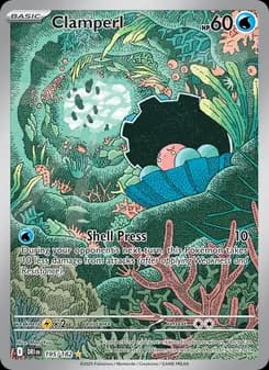 Clamperl — Destined Rivals — Illustration rare