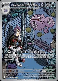 Team Rocket's Weezing — Destined Rivals — Illustration rare