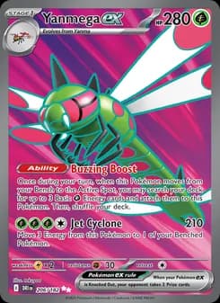 Yanmega ex — Destined Rivals — Ultra Rare