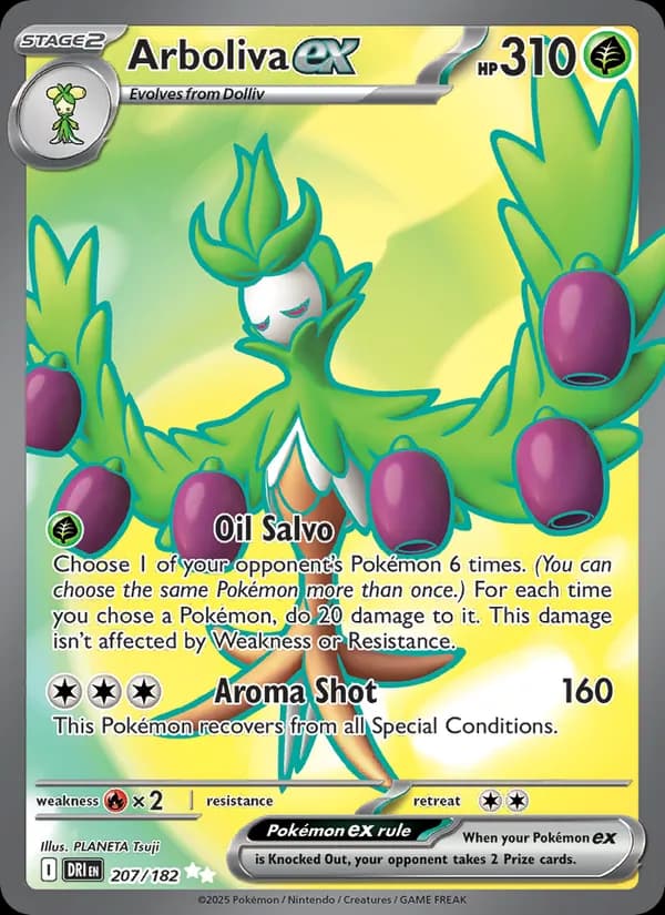 Arboliva ex — Destined Rivals, Ultra Rare