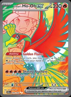 Ethan's Ho-Oh ex — Destined Rivals — Ultra Rare