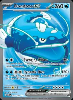 Dondozo ex — Destined Rivals — Ultra Rare