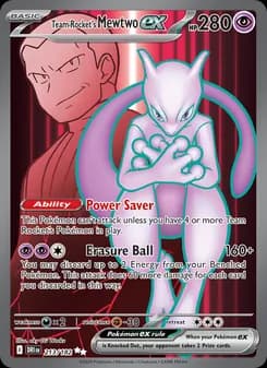 Team Rocket's Mewtwo ex — Destined Rivals — Ultra Rare