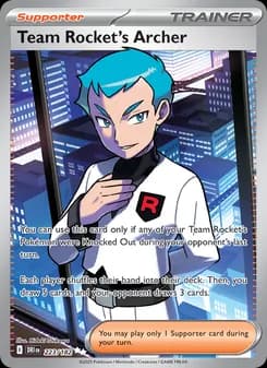 Team Rocket's Archer — Destined Rivals — Ultra Rare