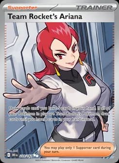Team Rocket's Ariana — Destined Rivals — Ultra Rare